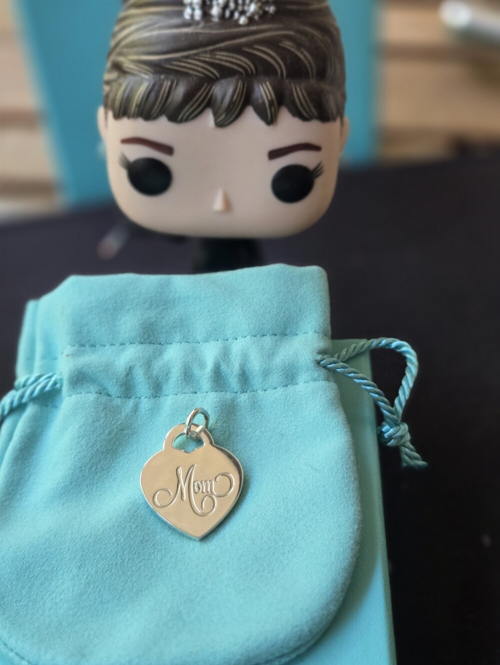 Tiffany & Co Mom Heart Charm